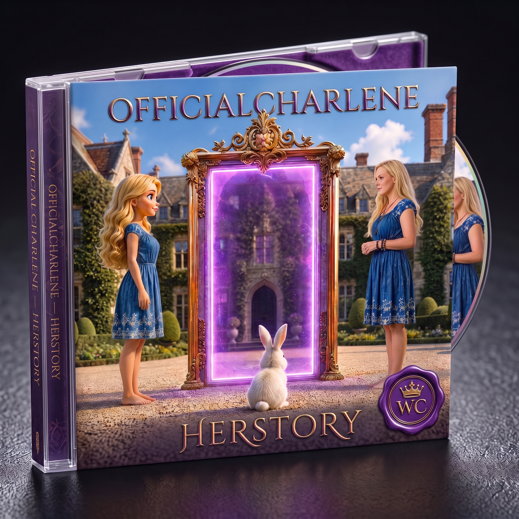 OFFICIALCHARLENE / ALICE — HERSTORY CD cover